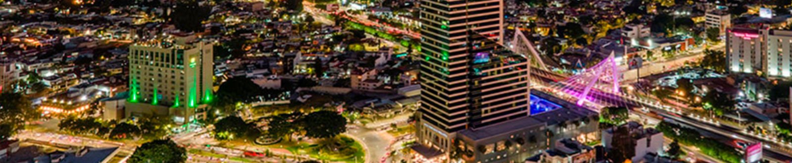 Vista panorámica del skyline de Guadalajara